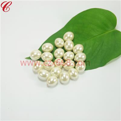 仿珍珠橢圓珠-01
