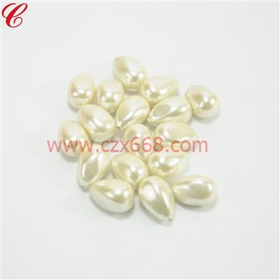 仿珍珠水滴異形珠-10