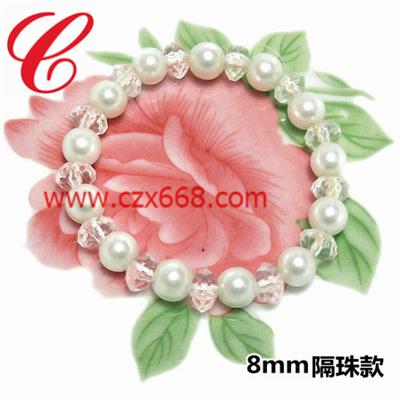 仿珍珠飾品手鏈-29