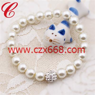 仿珍珠飾品手鏈-34